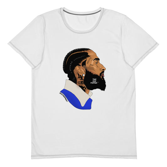 Nipsey Art -All-Over Print Men's Athletic T-shirt