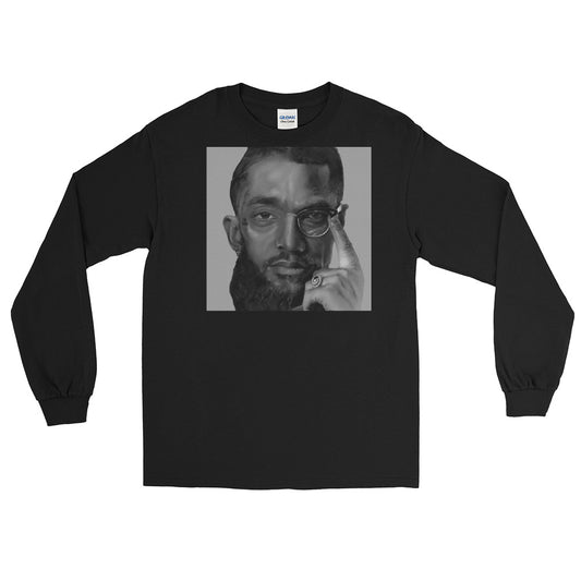 NipseyMalcolm X Men’s Long Sleeve Shirt