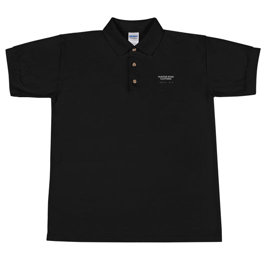 Hunter Ryan Collection Embroidered Polo Shirt