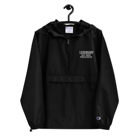 LEGENDARY SELF MADE PROGRESS Embroidered Champion Packable Jacket