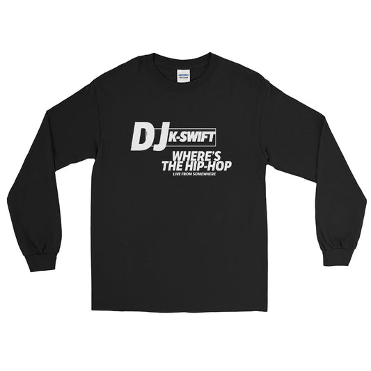 DJ KSWIFT LIVEFROM SOMEWHEREMen’s Long Sleeve Shirt