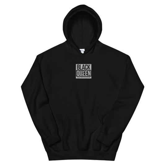 Black Queen Embroided - Unisex Hoodie